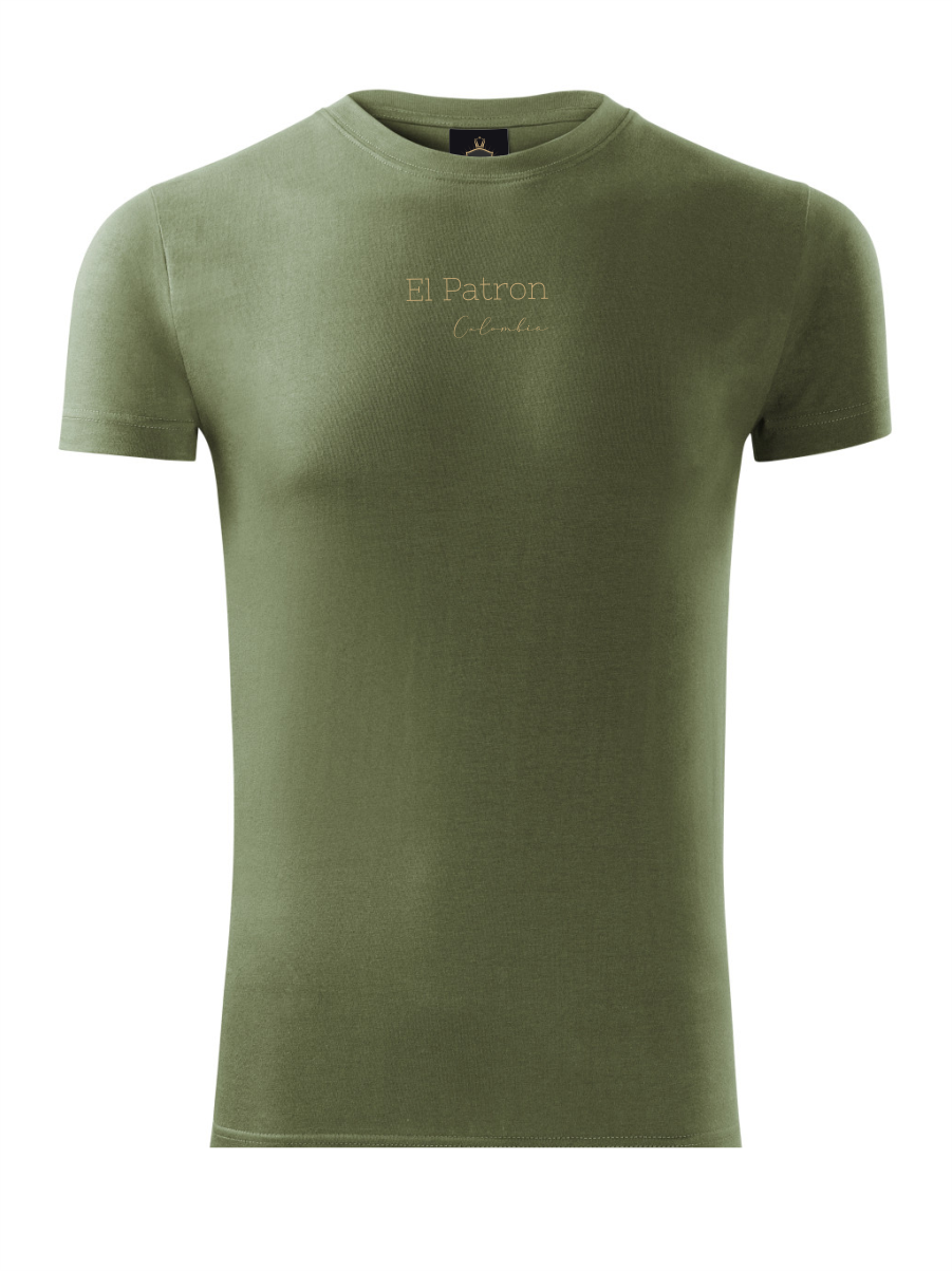Pánske tričko - EL Colombia Gold - Khaki