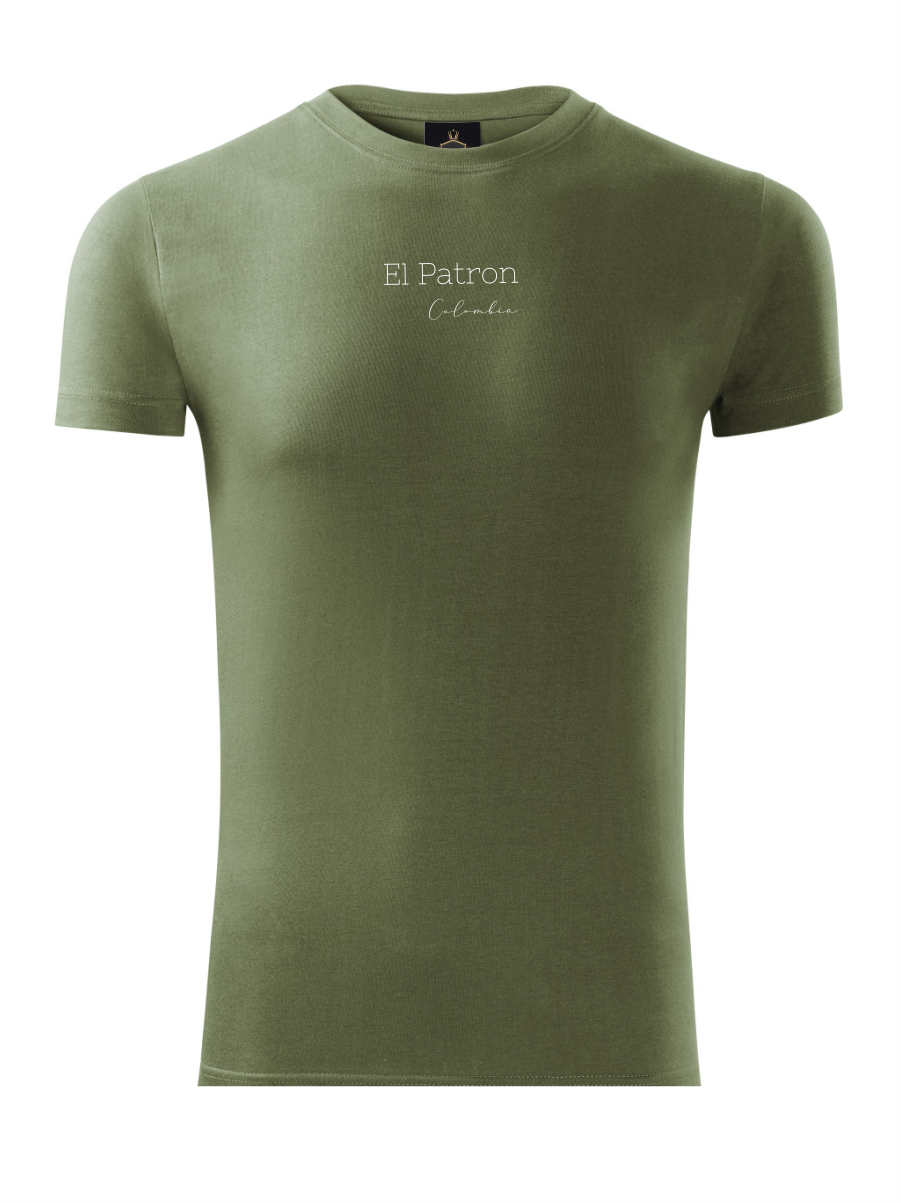 Pánske tričko - EL Colombia - Khaki